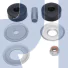 KIT BUCHA AMORTECEDOR AGULHA TRASEIRO INFERIOR SUPERIOR - REI - 3091744 - Imagem: 1